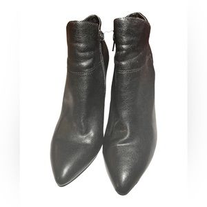 Nine West Leather Ankle Booties 7.5
